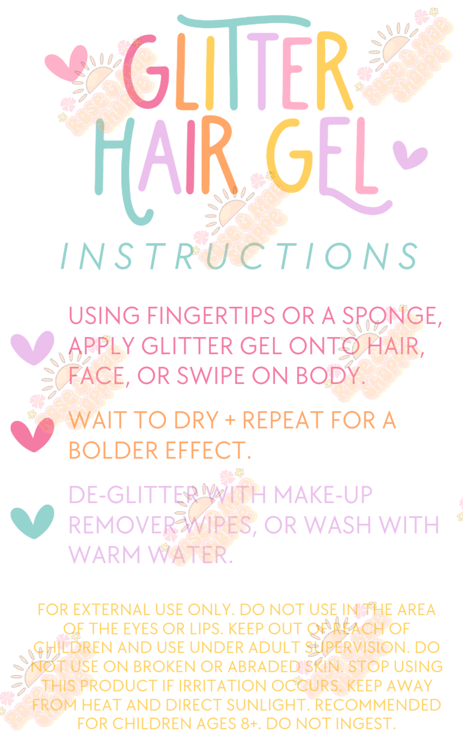 Wholesale Glitter Gel