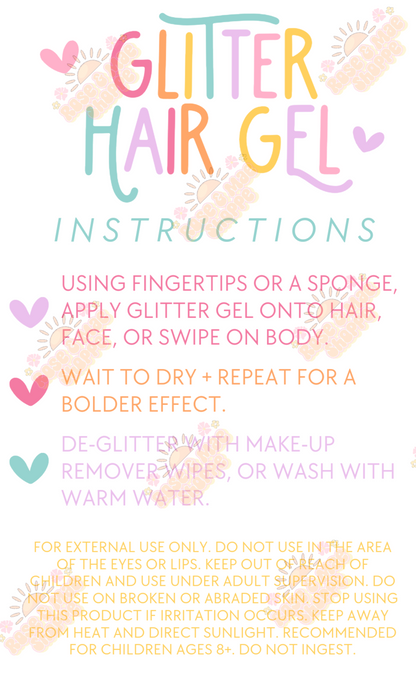 Wholesale Glitter Gel