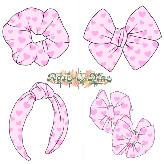 Pink hearts